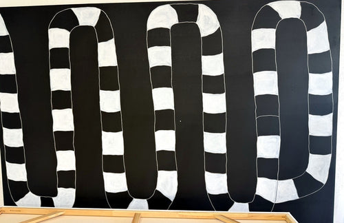 Dwayne Downing — "All My Fears" 58"X89" MIXED MEDIA STARTING AT $1000