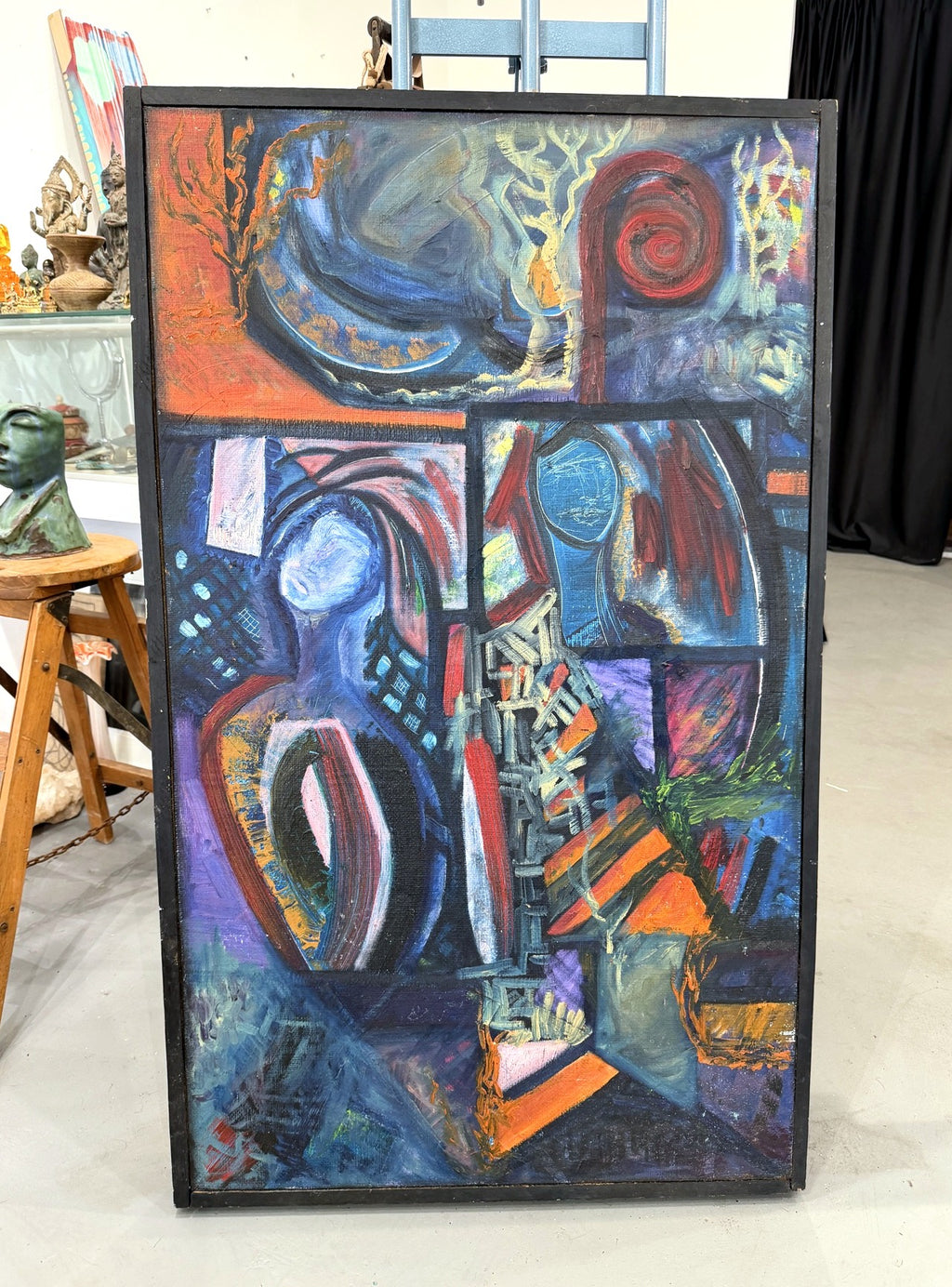 Souzan Zargari — "Destiny of Life" (1991)  Size TBD · Oil on Canvas · Value $5,000 · Starting bid $1,000
