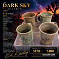 Ed Kiesling — Set of Four Ceramic Coffee Cups Size TBD · Ceramics · Value $150 · Starting bid $100