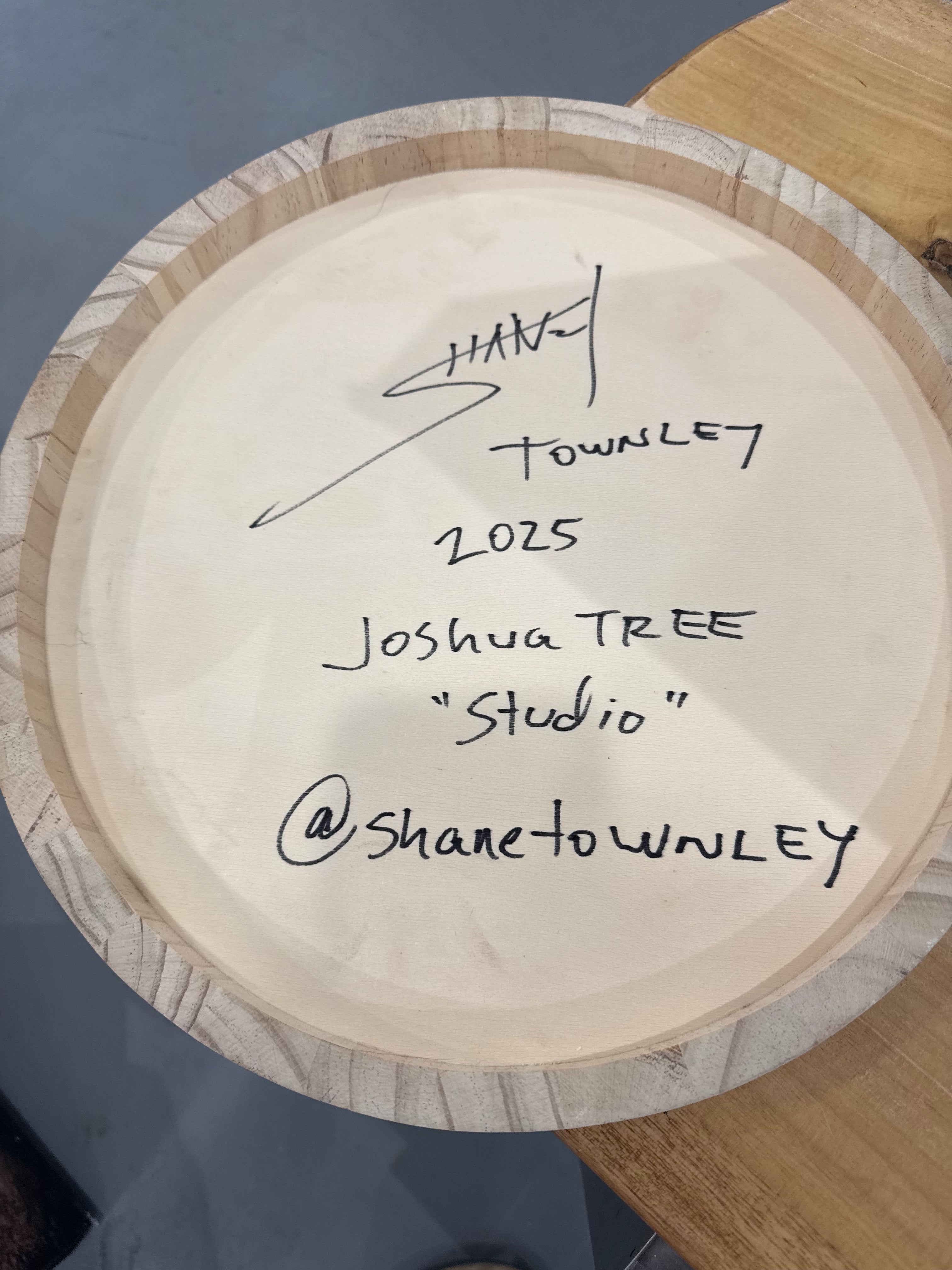 2025 - (2) CIRLCE JT TREES AND SHADOW OF THE EARTH BY SHANE TOWNLEY